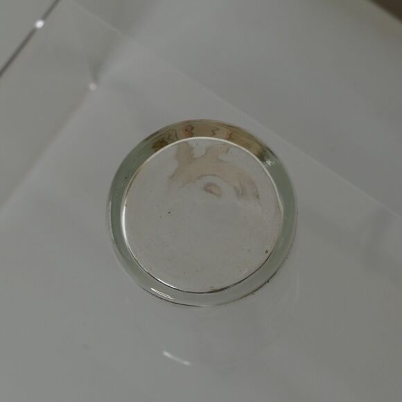 VTG WWII 1940s 50s Peekaboo Pinup Girl Nude Nudie Sip Strip Drinking Glass - Picture 8 of 10